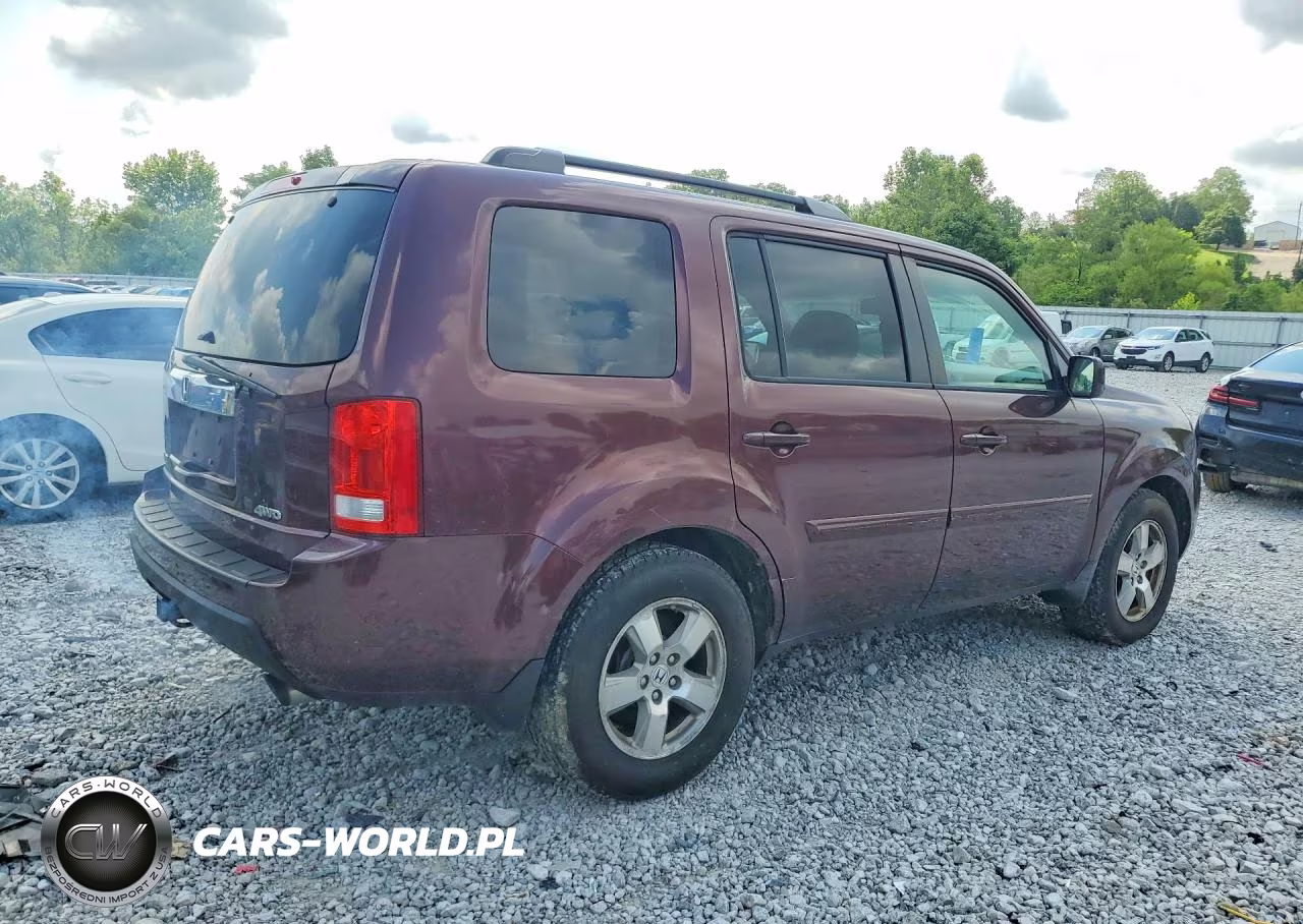 2011 Honda Pilot Exl VIN:5FNYF4H63BB040918 - 3