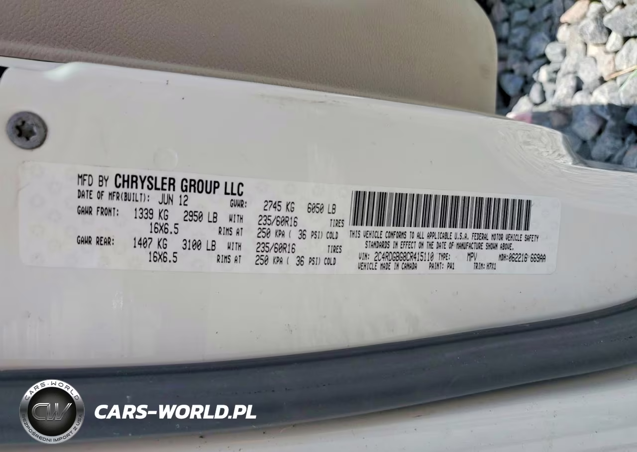 2012 Dodge Grand Caravan Se VIN:2C4RDGBG8CR415110 - 13