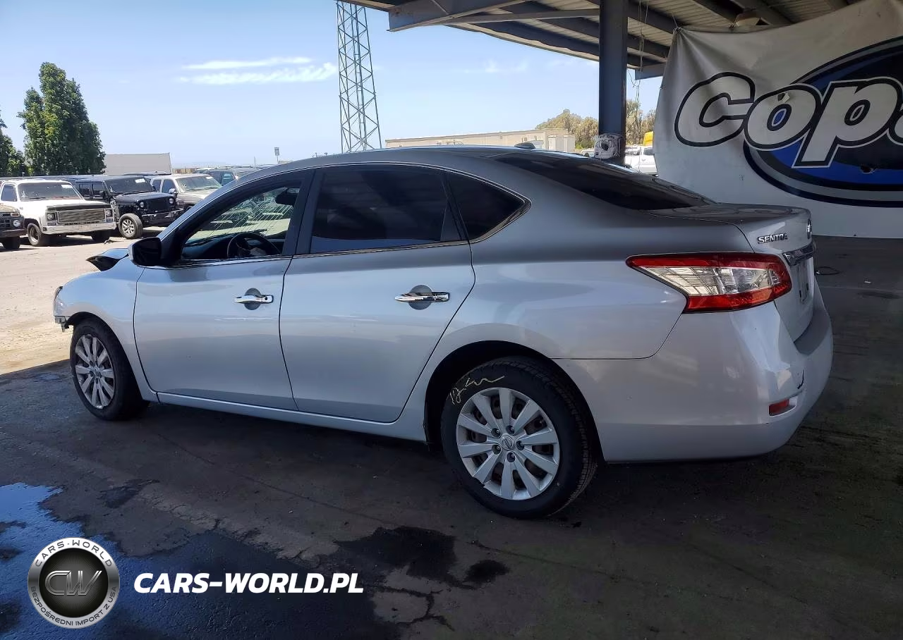 2015 Nissan Sentra Sv VIN:3N1AB7AP4FL653450 - 2