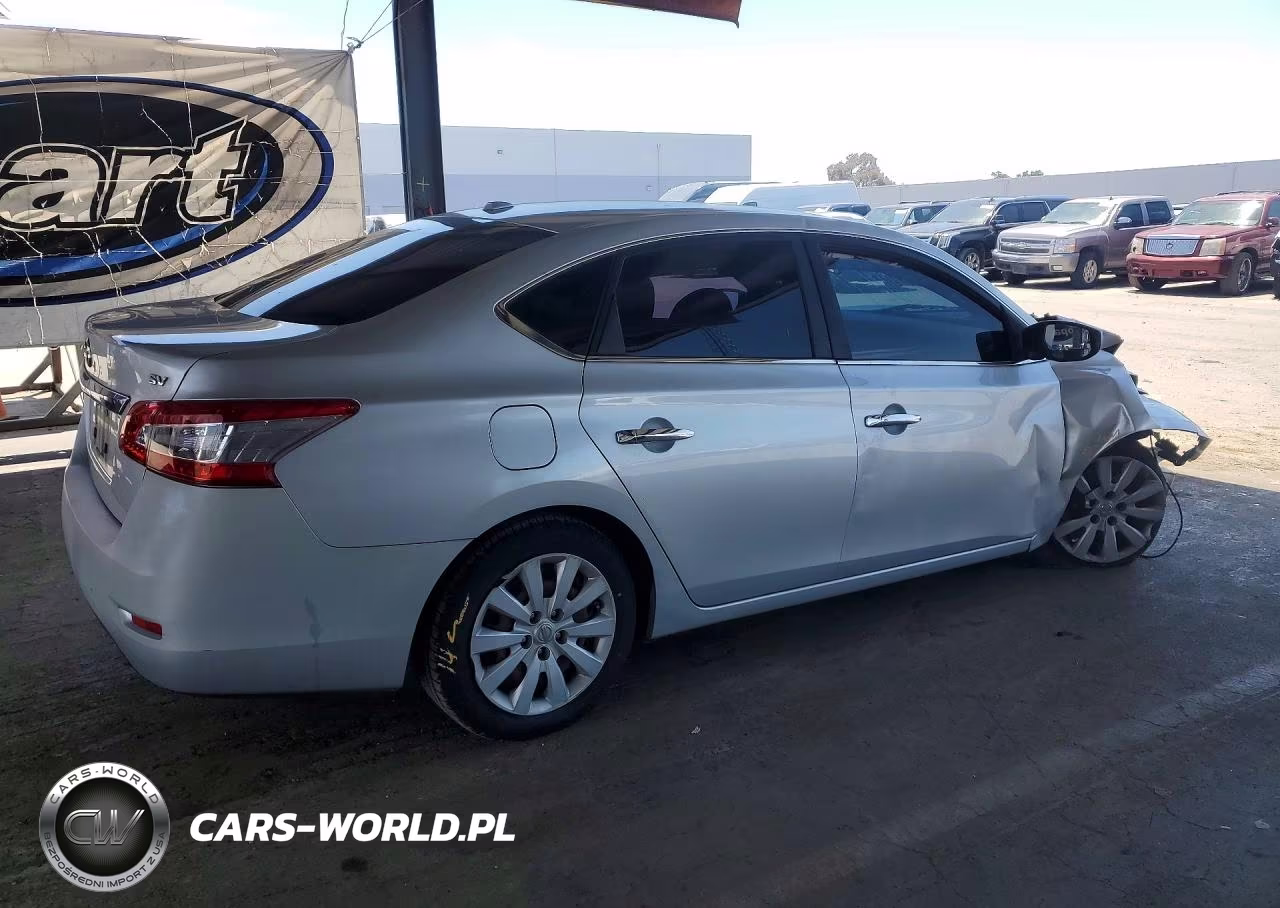 2015 Nissan Sentra Sv VIN:3N1AB7AP4FL653450 - 3