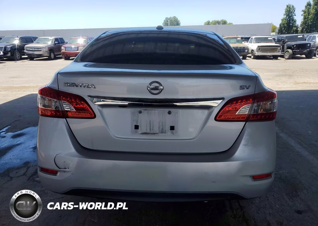 2015 Nissan Sentra Sv VIN:3N1AB7AP4FL653450 - 6
