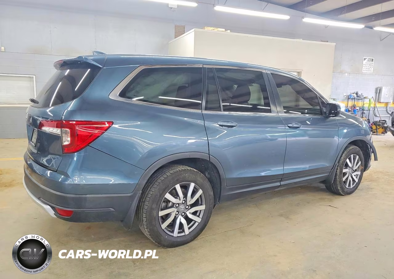 2021 Honda Pilot Ex VIN:5FNYF5H35MB027117 - 3