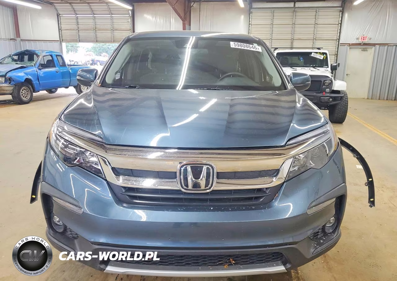 2021 Honda Pilot Ex VIN:5FNYF5H35MB027117 - 5