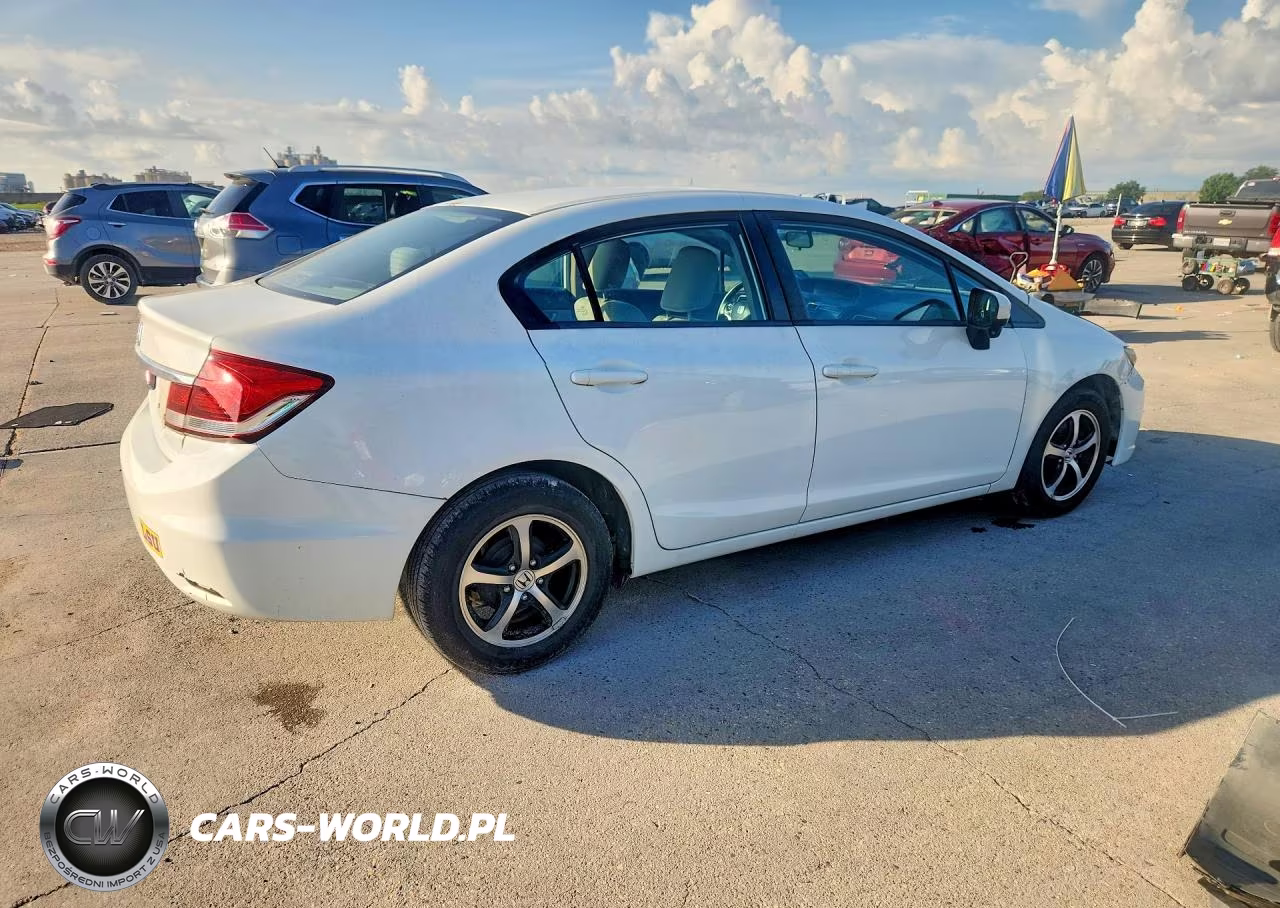 2015 Honda Civic Se VIN:19XFB2F76FE047196 - 3