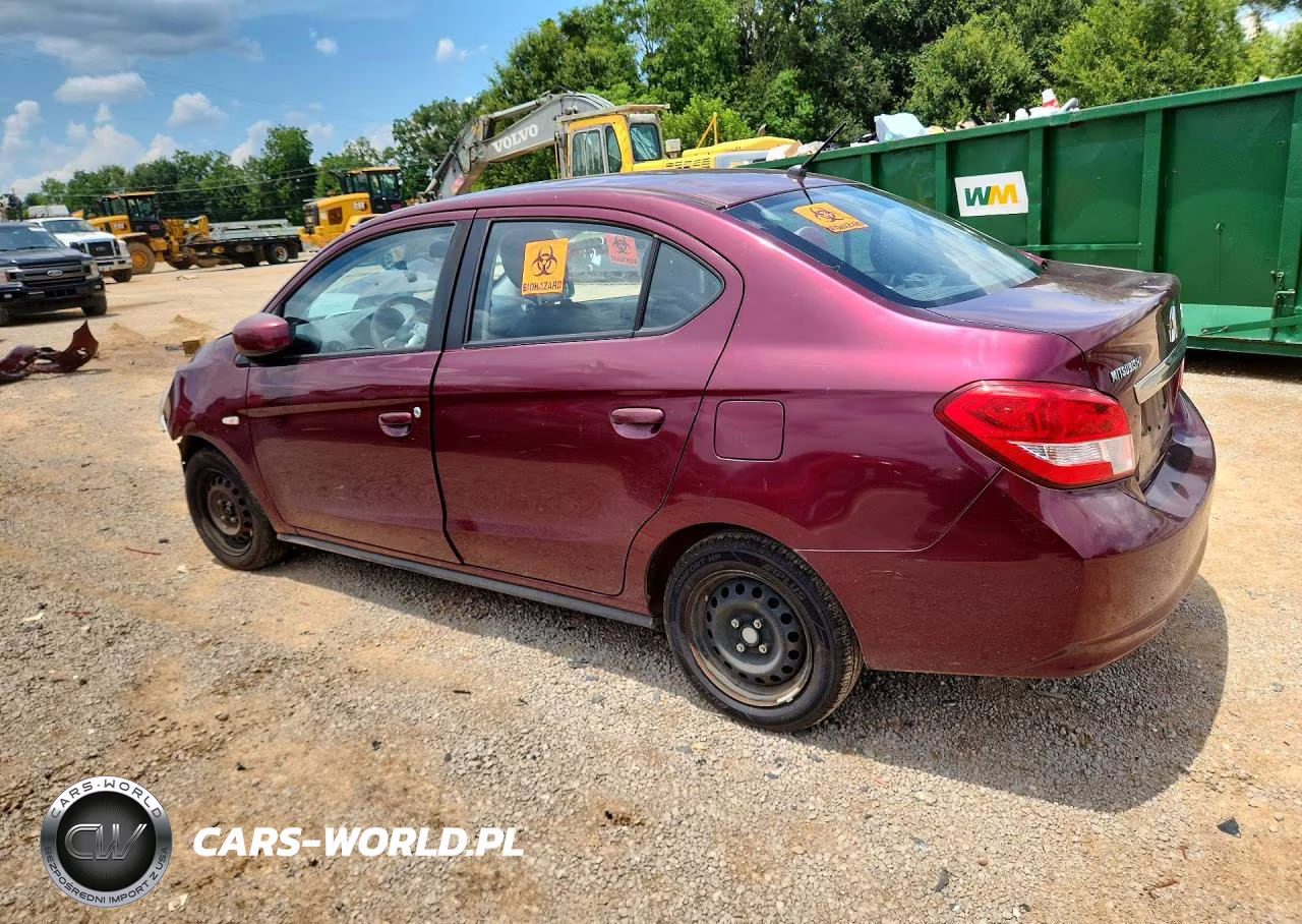 2019 Mitsubishi Mirage G4 Es VIN:ML32F3FJ6KHF07567 - 2