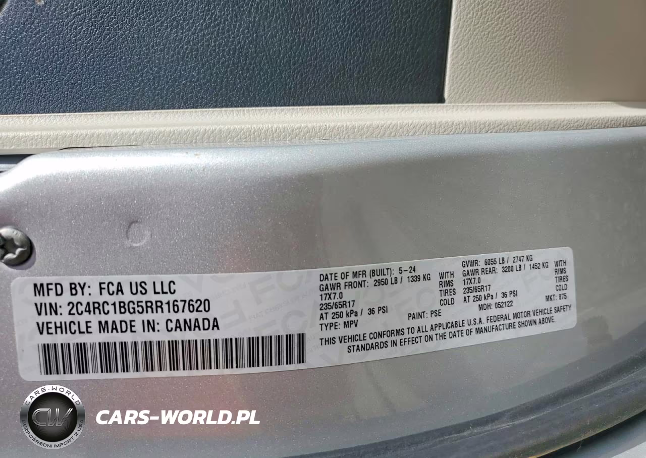 2024 Chrysler Pacifica Touring L VIN:2C4RC1BG5RR167620 - 14
