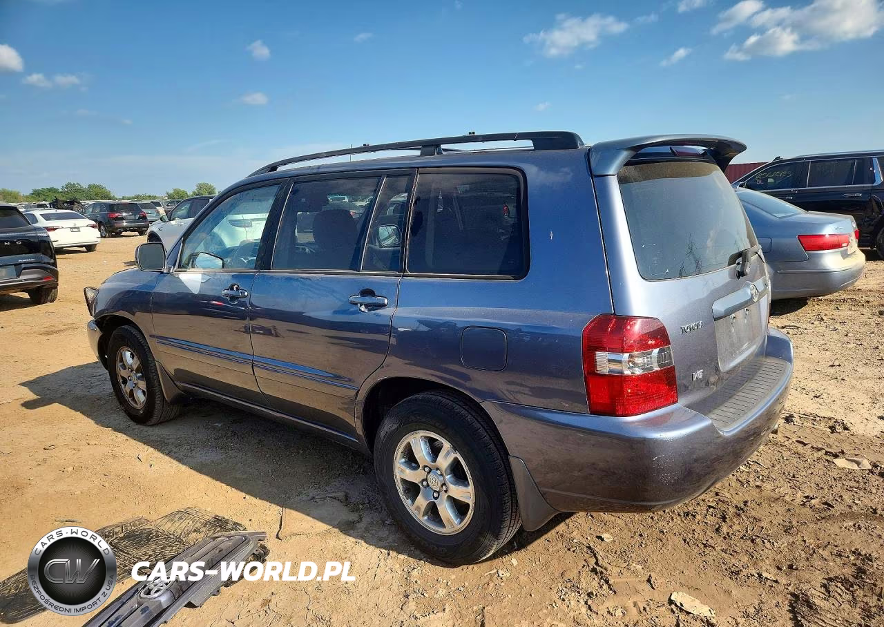 2007 Toyota Highlander Base VIN:JTEDP21A370140095 - 2