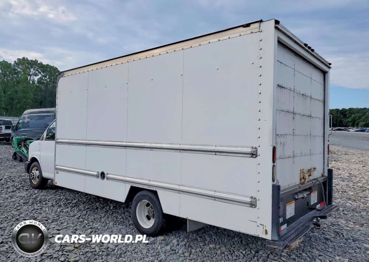 2012 GMC Savana Box Truck VIN:1GD374CG1C1901199 - 2