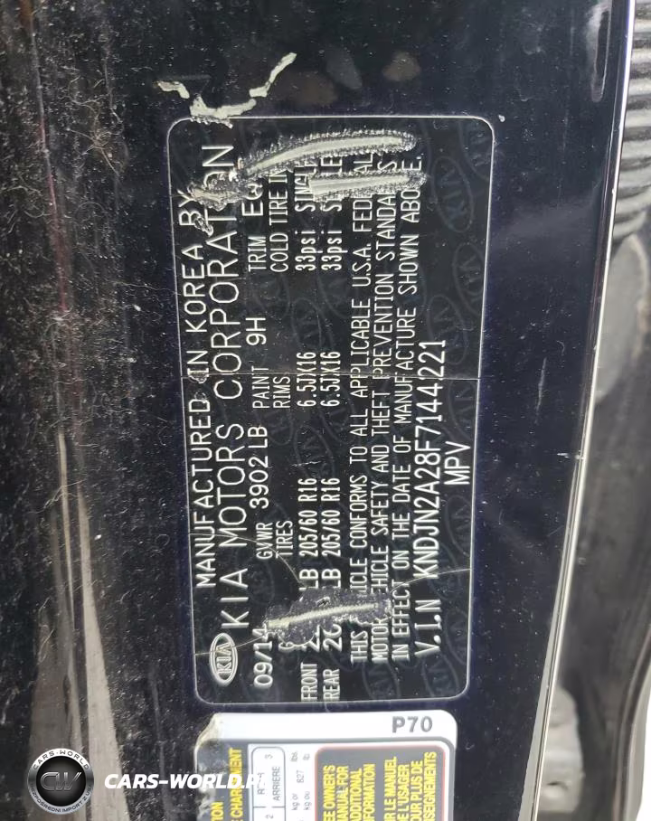 2015 Kia Soul VIN:KNDJN2A28F7144221 - 12