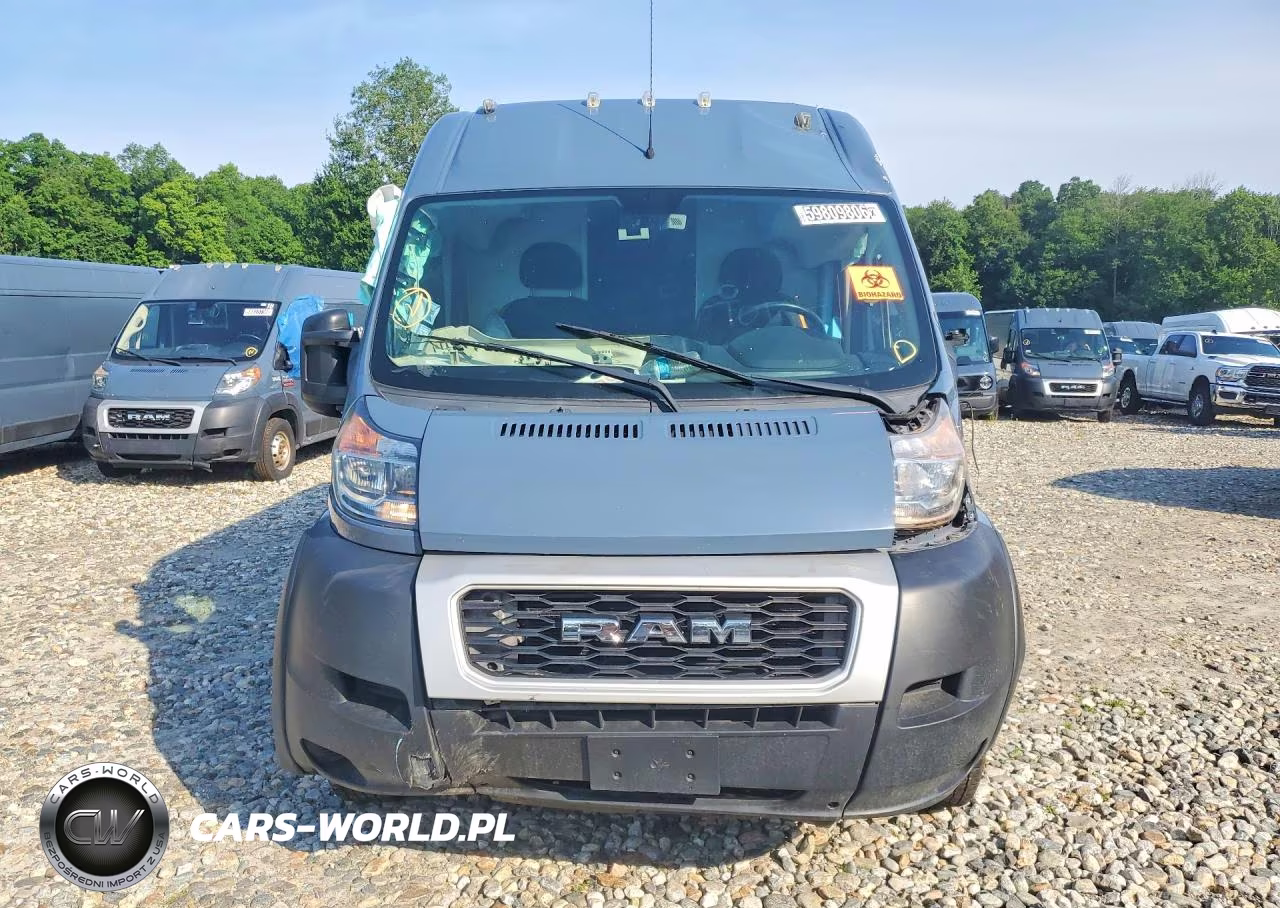 2021 Ram Promaster 3500 Delivery Van VIN:3C6FRVJG5ME503813 - 5