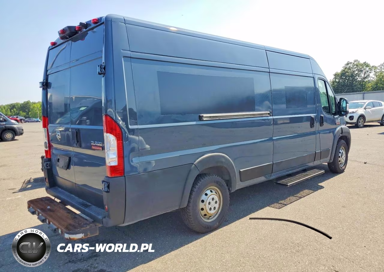 2021 Ram Promaster 3500 Delivery Van VIN:3C6MRVJG3ME541323 - 3