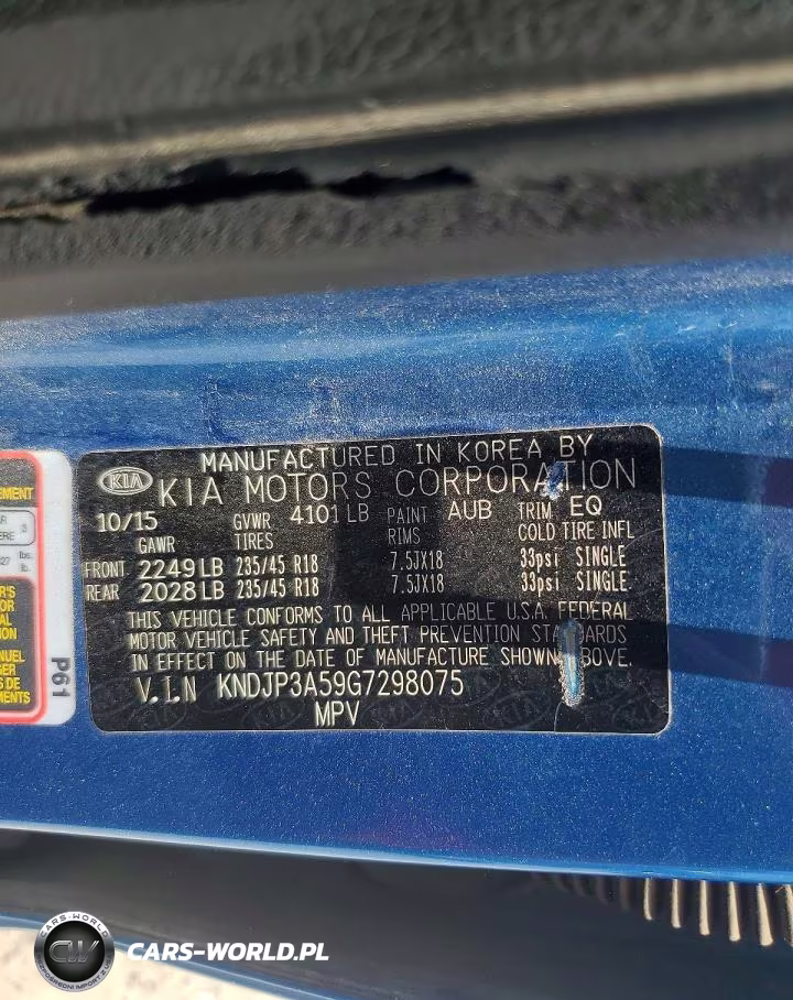 2016 Kia Soul + VIN:KNDJP3A59G7298075 - 13