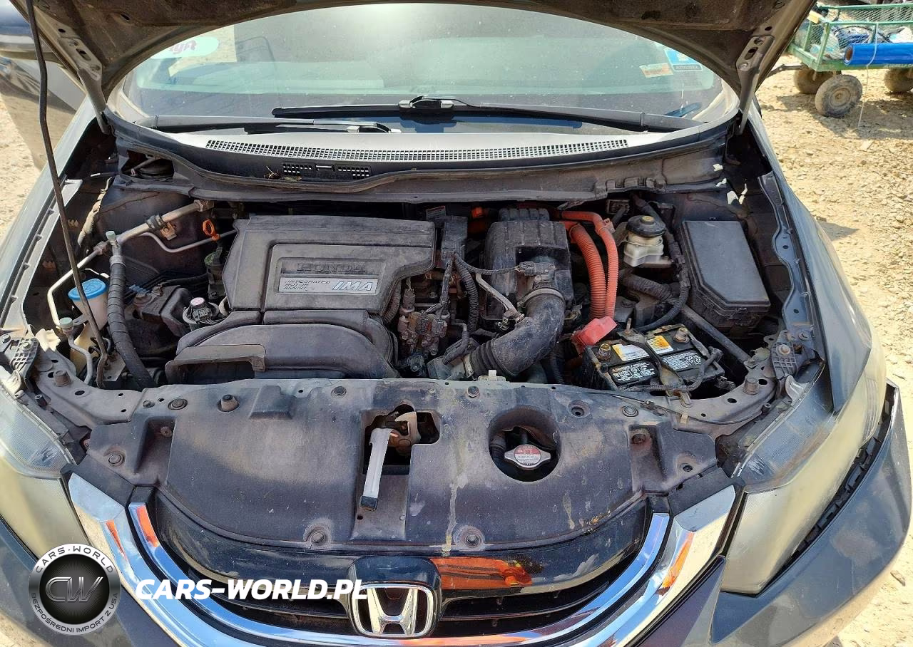 2013 Honda Civic Hybrid L VIN:19XFB4F30DE002874 - 11