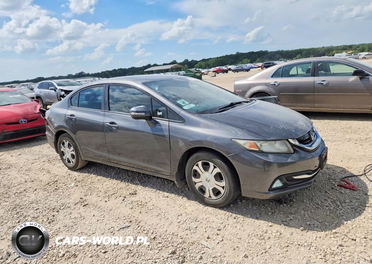 2013 Honda Civic Hybrid L VIN:19XFB4F30DE002874 - 4