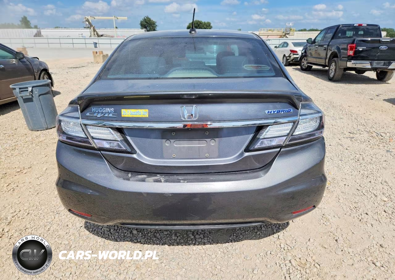 2013 Honda Civic Hybrid L VIN:19XFB4F30DE002874 - 6