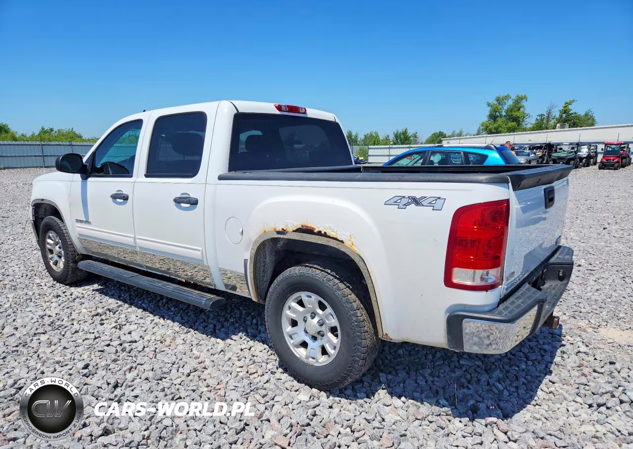 2011 GMC Sierra K1500 Sle VIN:3GTP2VE37BG144068 - 2
