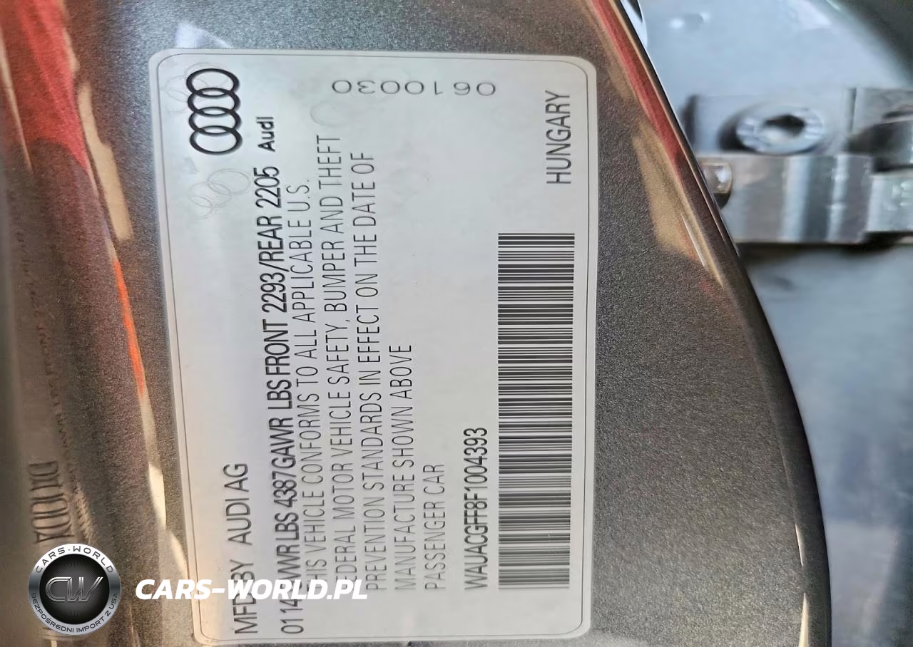 2015 Audi A3 Premium VIN:WAUACGFF8F1004393 - 12