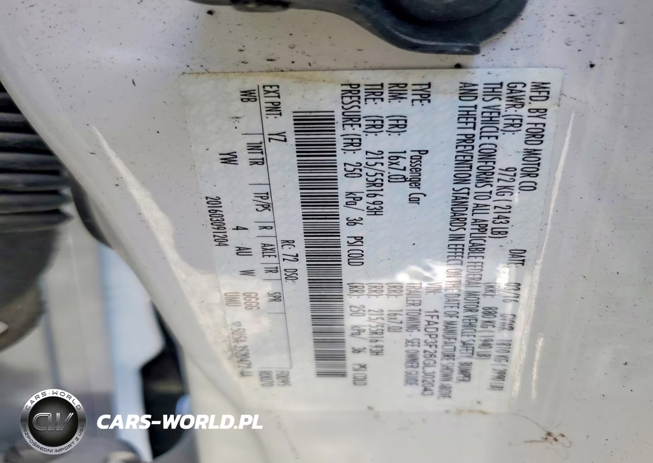 2016 Ford Focus Se VIN:1FADP3F26GL302043 - 13