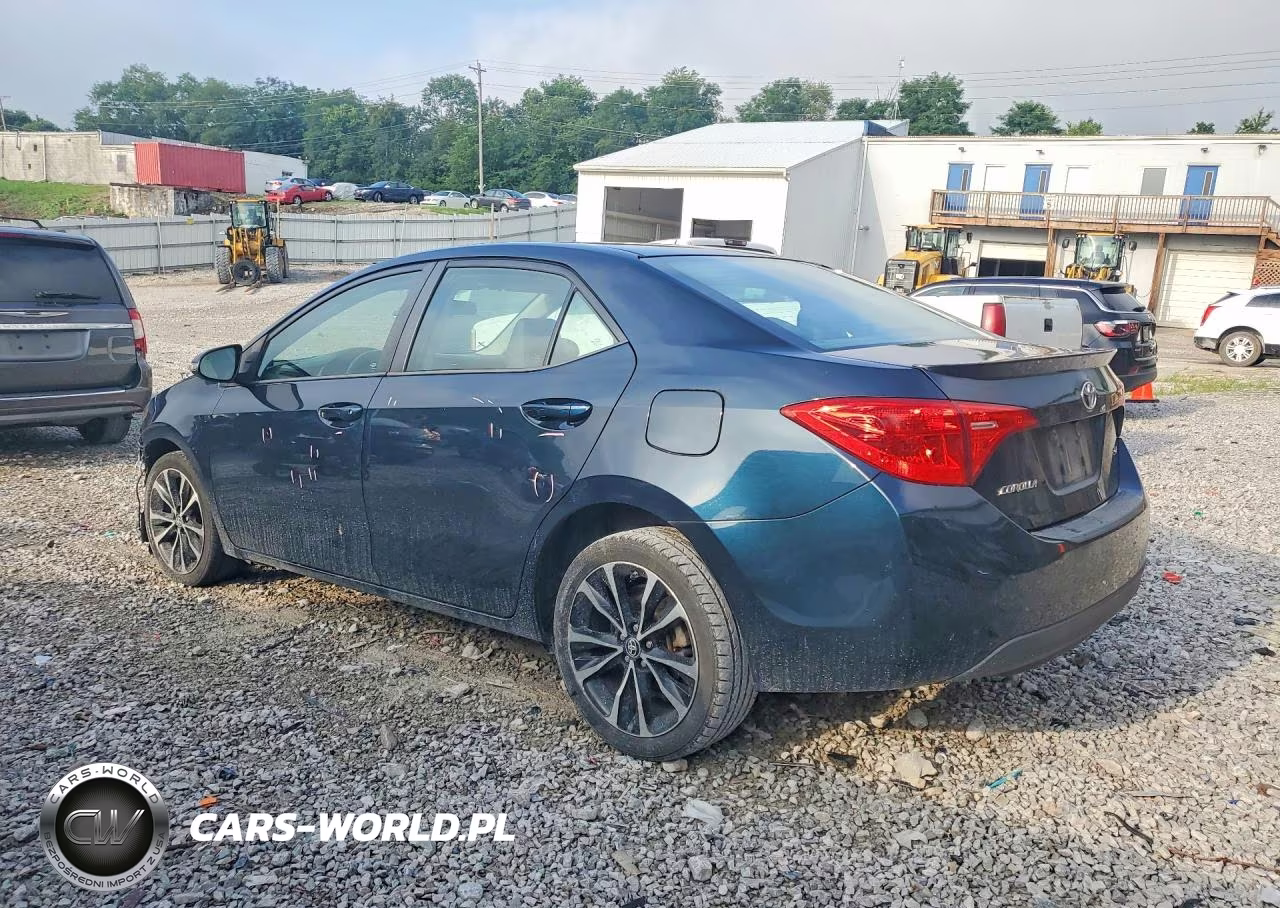 2017 Toyota Corolla Se VIN:2T1BURHEXHC922665 - 2