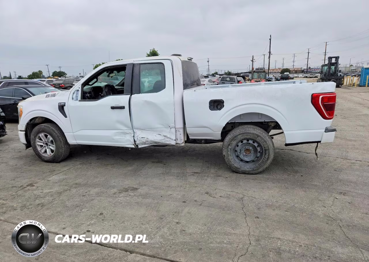 2021 Ford F150 Super Cab VIN:1FTEX1CP6MKD65812 - 2