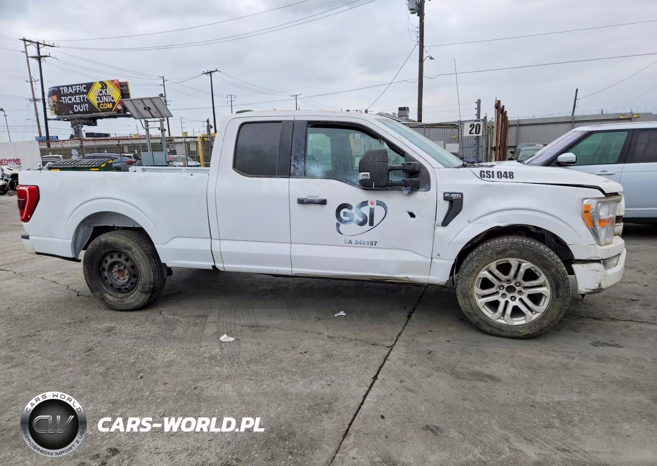 2021 Ford F150 Super Cab VIN:1FTEX1CP6MKD65812 - 4