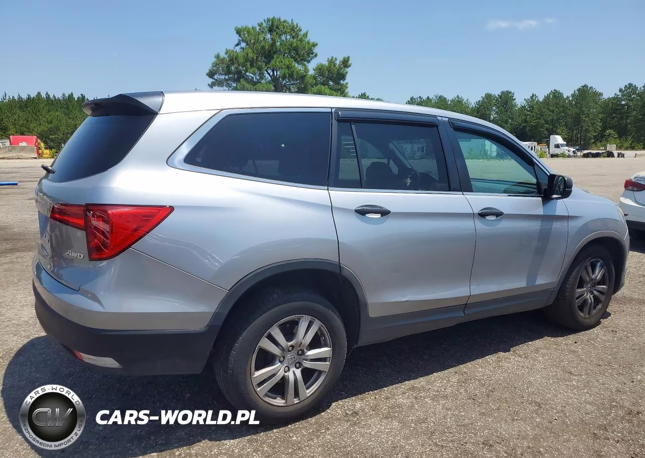 2016 Honda Pilot Lx VIN:5FNYF6H18GB086767 - 3