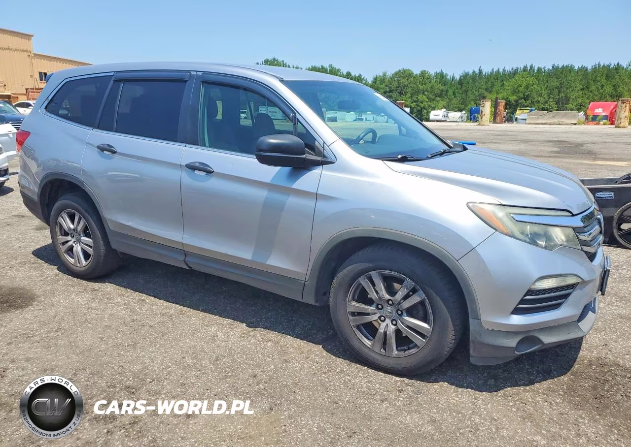 2016 Honda Pilot Lx VIN:5FNYF6H18GB086767 - 4