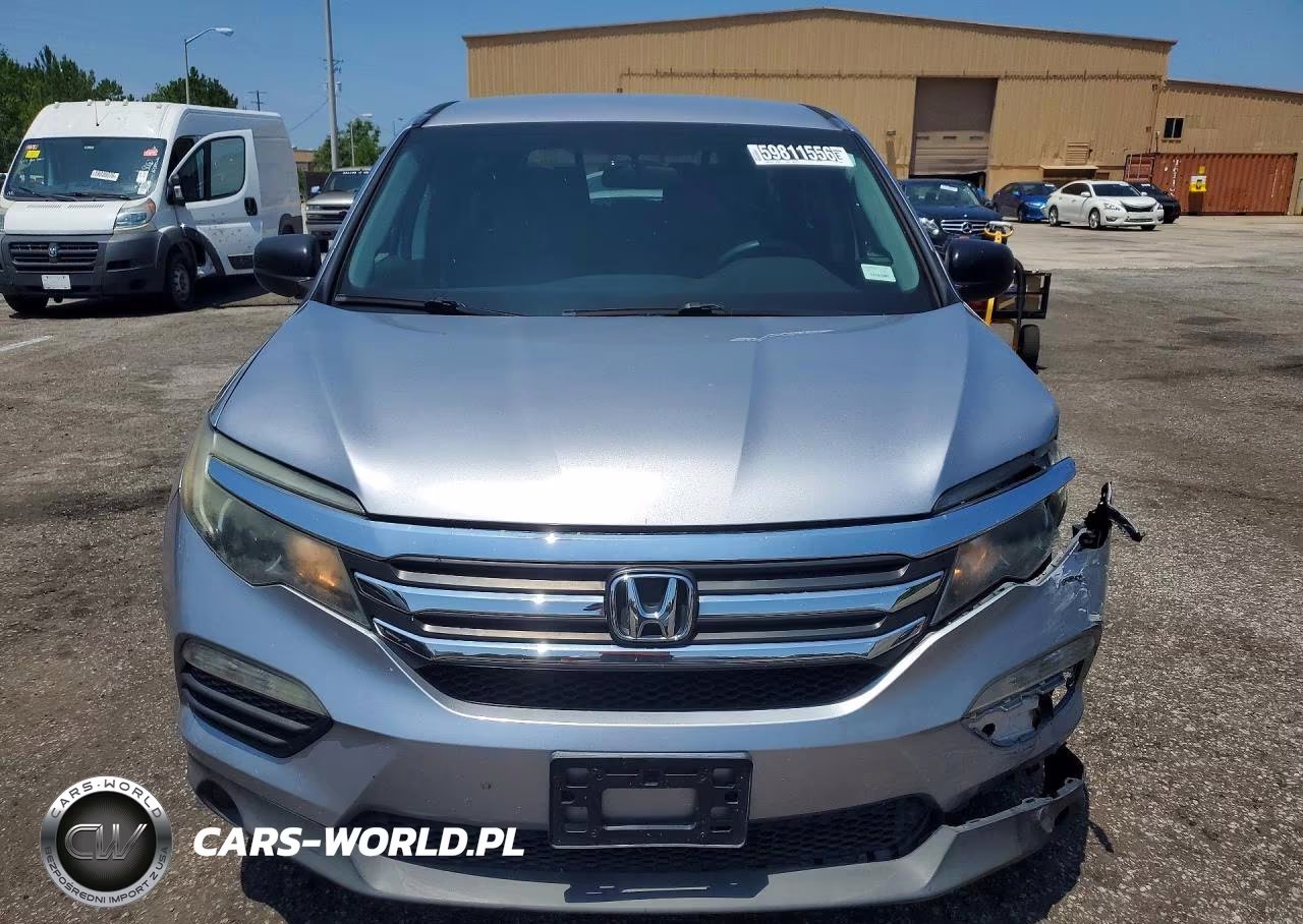 2016 Honda Pilot Lx VIN:5FNYF6H18GB086767 - 5