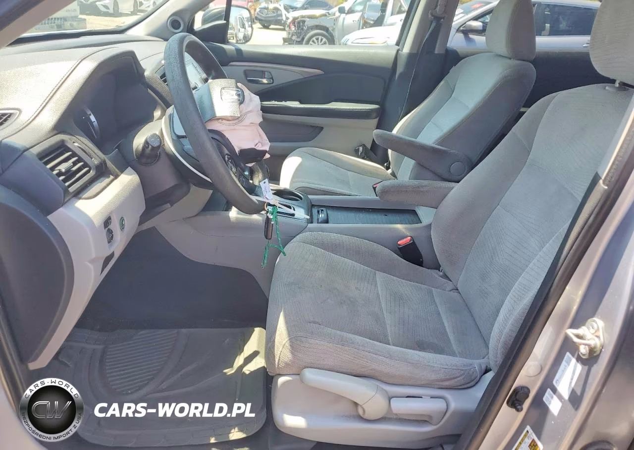 2016 Honda Pilot Lx VIN:5FNYF6H18GB086767 - 7