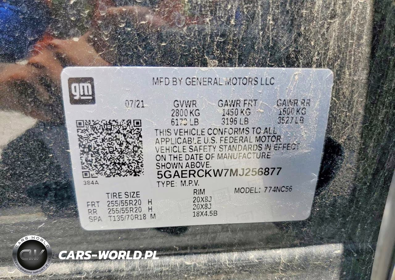 2021 Buick Enclave Premium VIN:5GAERCKW7MJ256877 - 14