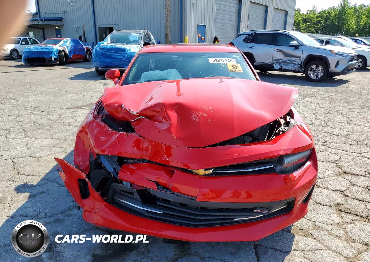 2018 Chevrolet Camaro Lt VIN:1G1FB1RS5J0134317 - 5