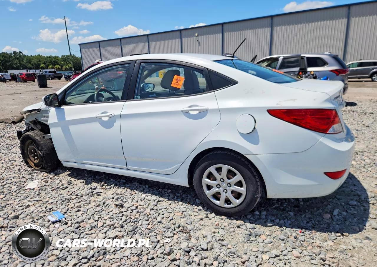 2014 Hyundai Accent Gls VIN:KMHCT4AE4EU757095 - 2