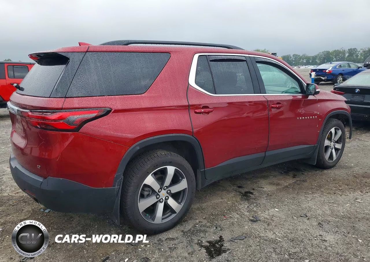 2022 Chevrolet Traverse Lt VIN:1GNEVHKW7NJ111712 - 3