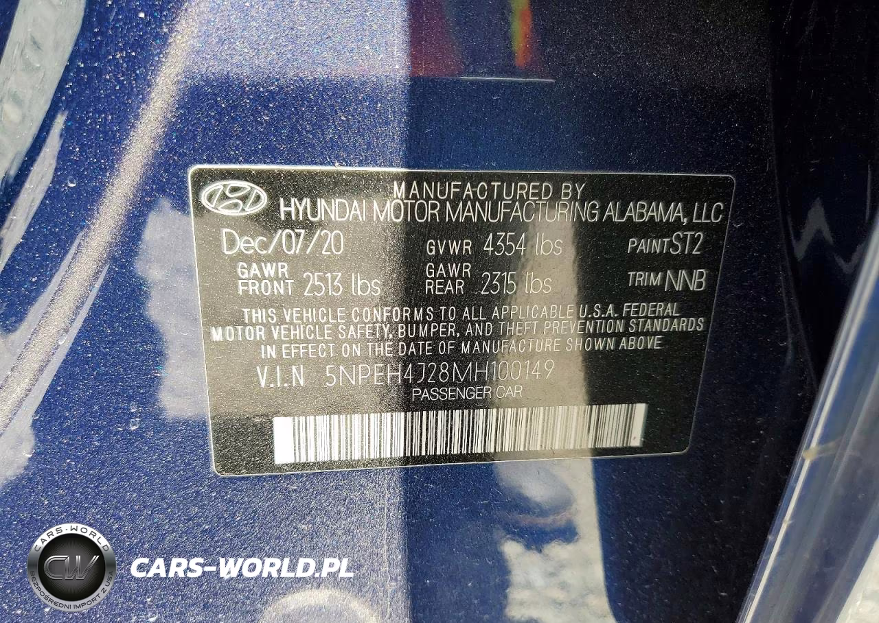 2021 Hyundai Sonata Limited VIN:5NPEH4J28MH100149 - 12