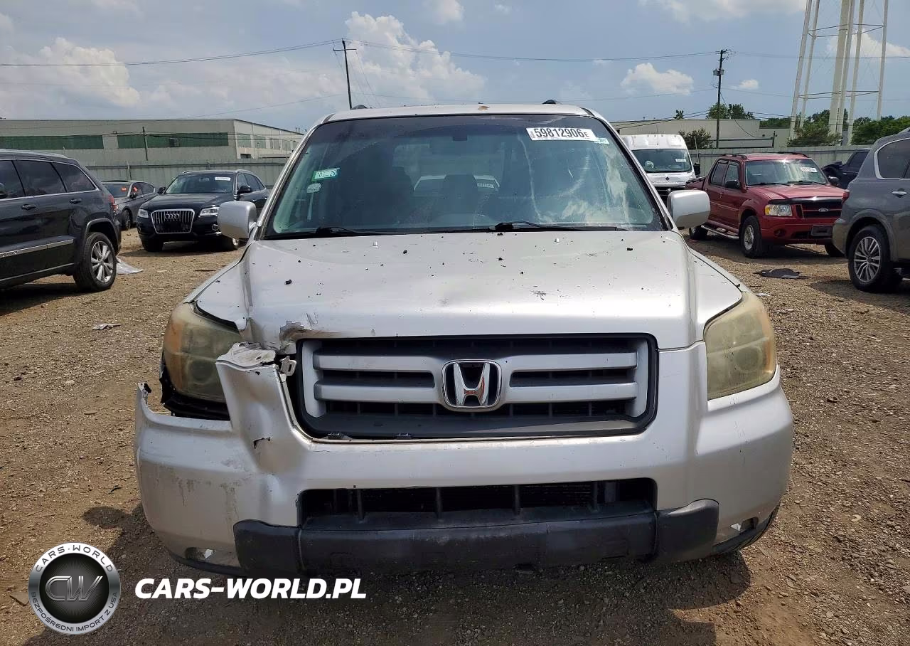 2006 Honda Pilot Ex VIN:5FNYF28546B025992 - 5