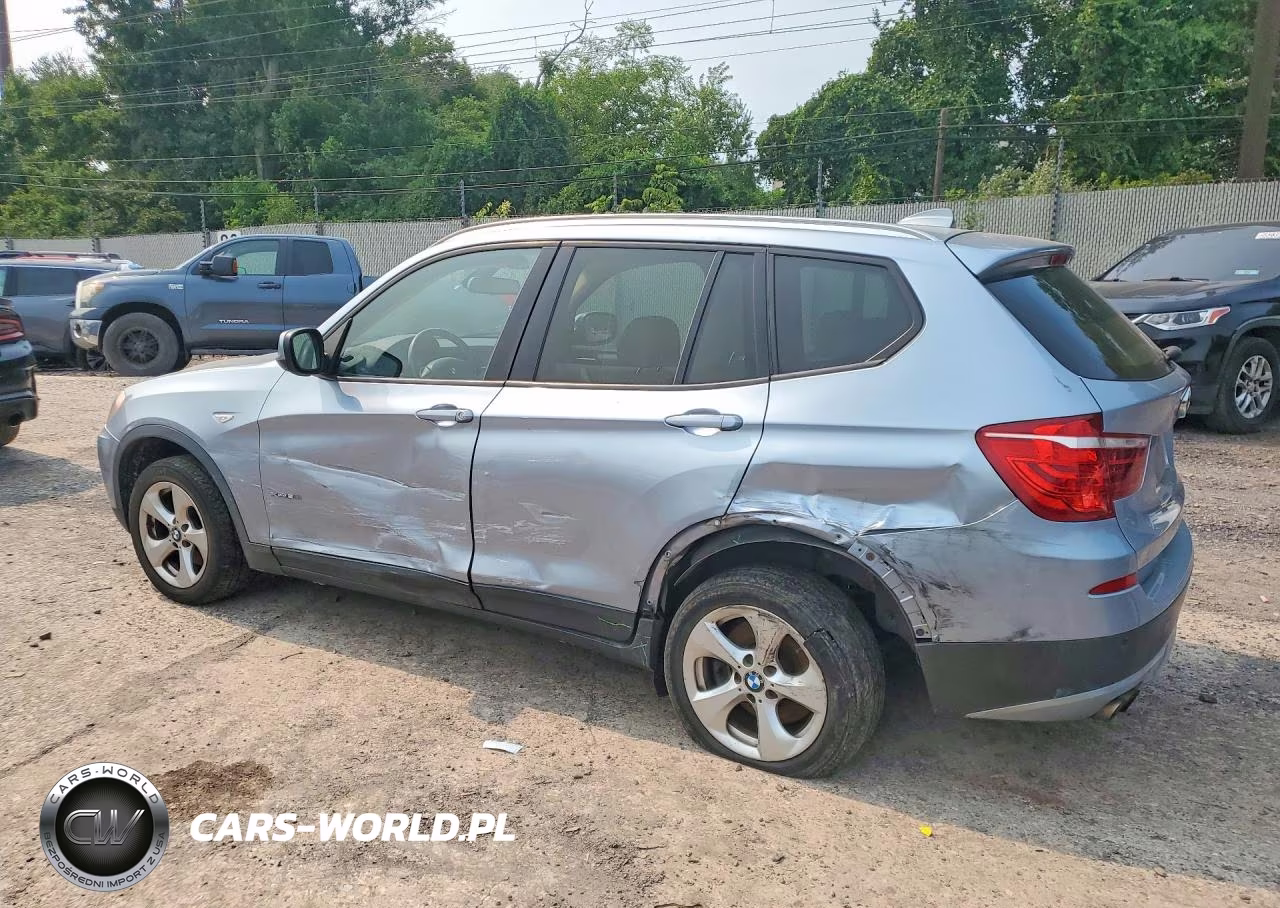 2012 BMW X3 xDrive28I VIN:5UXWX5C56CL727428 - 2