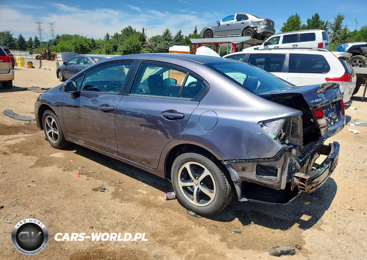 2015 Honda Civic Se VIN:19XFB2F75FE047142 - 2