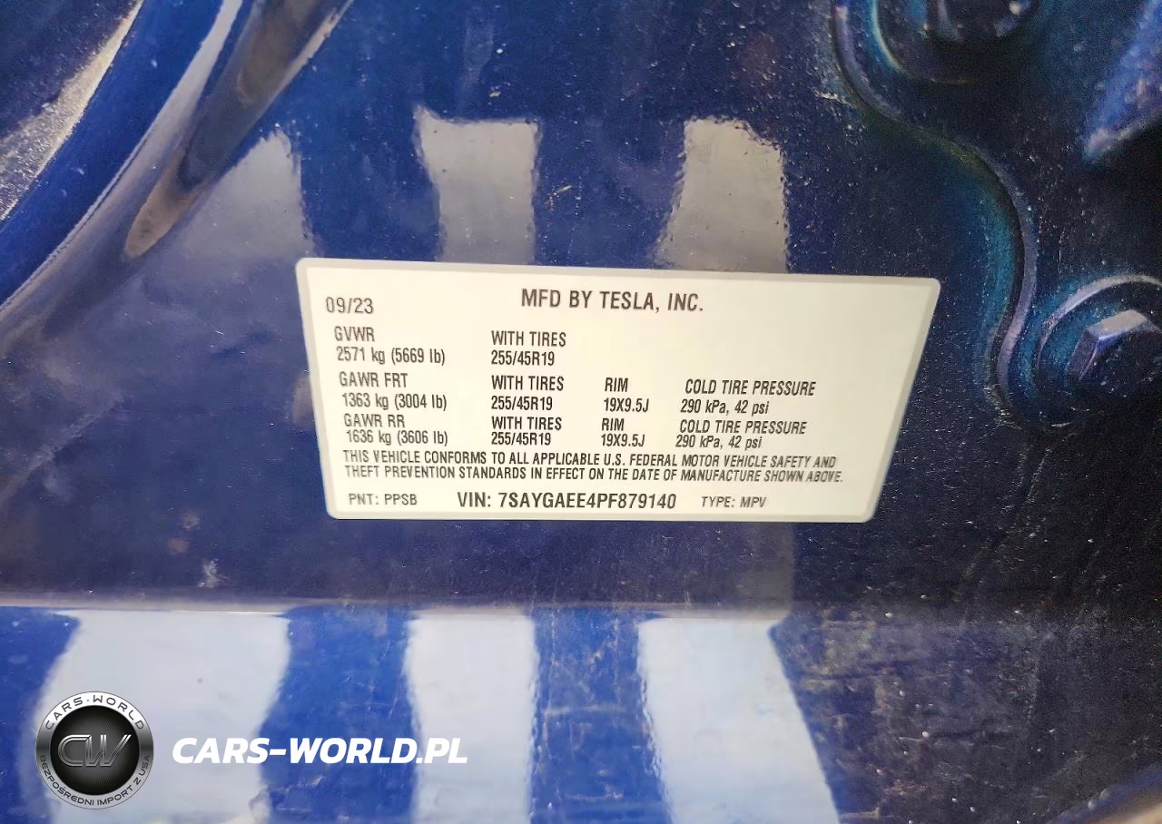 2023 Tesla Model Y VIN:7SAYGAEE4PF879140 - 13