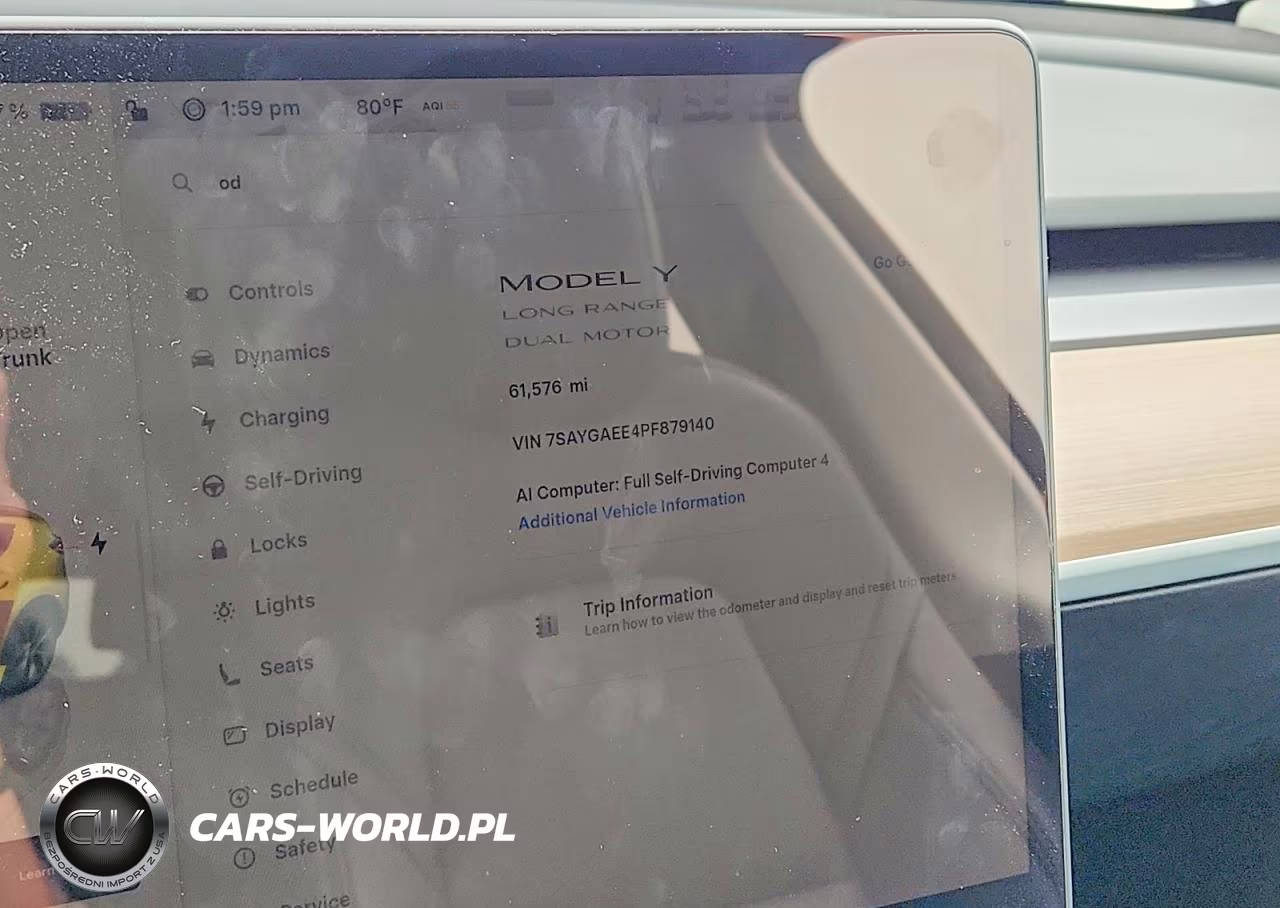 2023 Tesla Model Y VIN:7SAYGAEE4PF879140 - 9