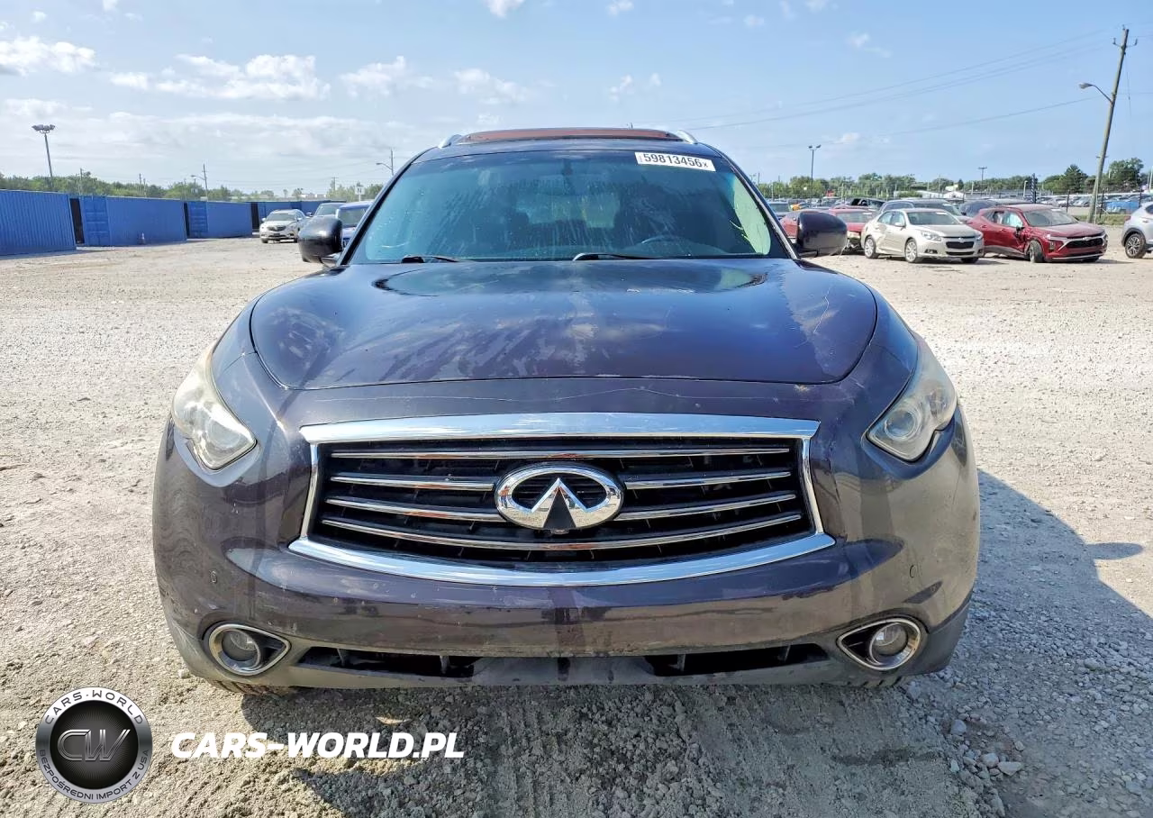 2012 Infiniti Fx35 VIN:JN8AS1MW6CM153700 - 5