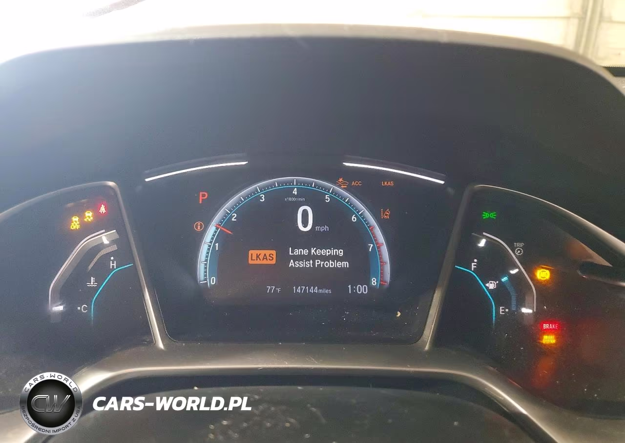 2019 Honda Civic Ex VIN:JHMFC1F35KX000769 - 9
