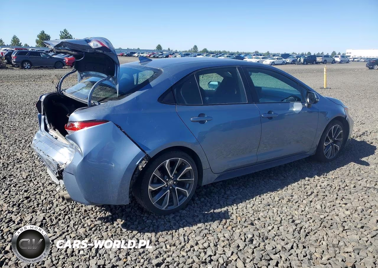 2022 Toyota Corolla Se VIN:5YFP4MCE3NP106621 - 3