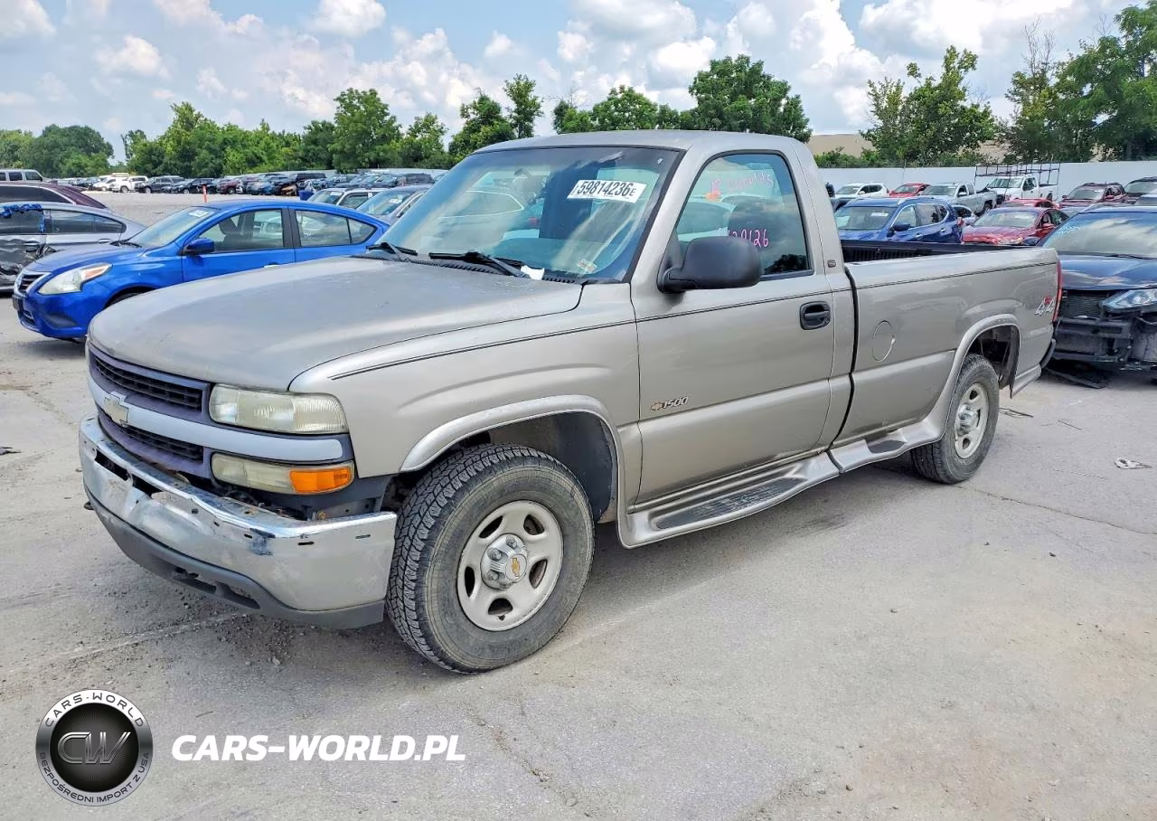 2002 Chevrolet Silverado K1500 VIN:1GCEK14V92Z230288 - 2