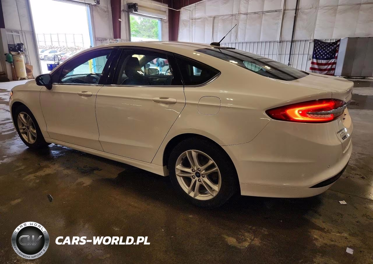 2018 Ford Fusion Se VIN:3FA6P0H75JR184690 - 2