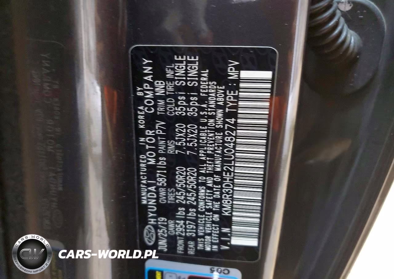 2020 Hyundai Palisade Sel VIN:KM8R3DHE2LU048274 - 14