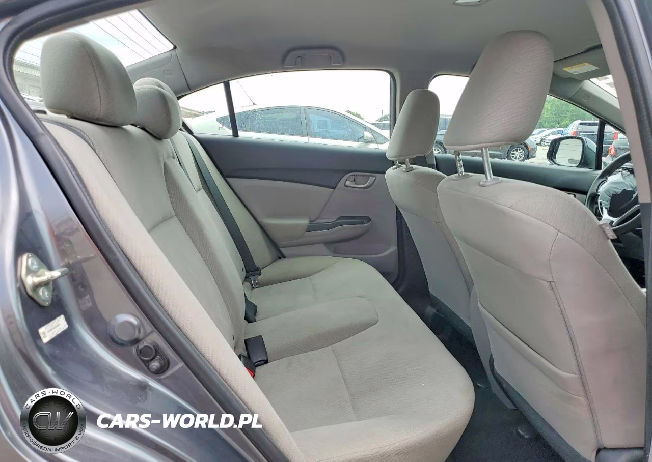 2013 Honda Civic Lx VIN:19XFB2F58DE068241 - 10