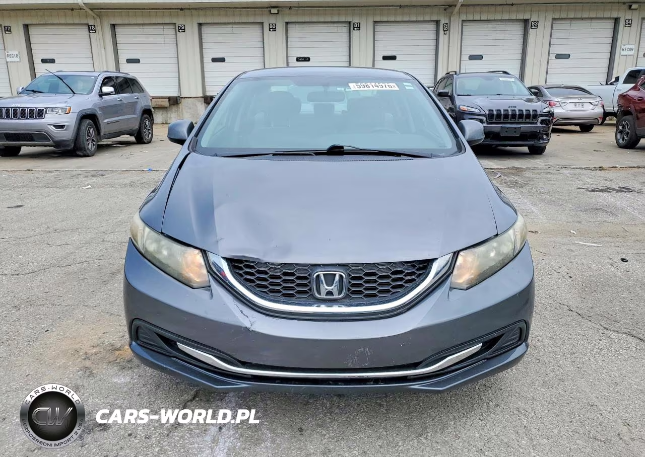 2013 Honda Civic Lx VIN:19XFB2F58DE068241 - 5