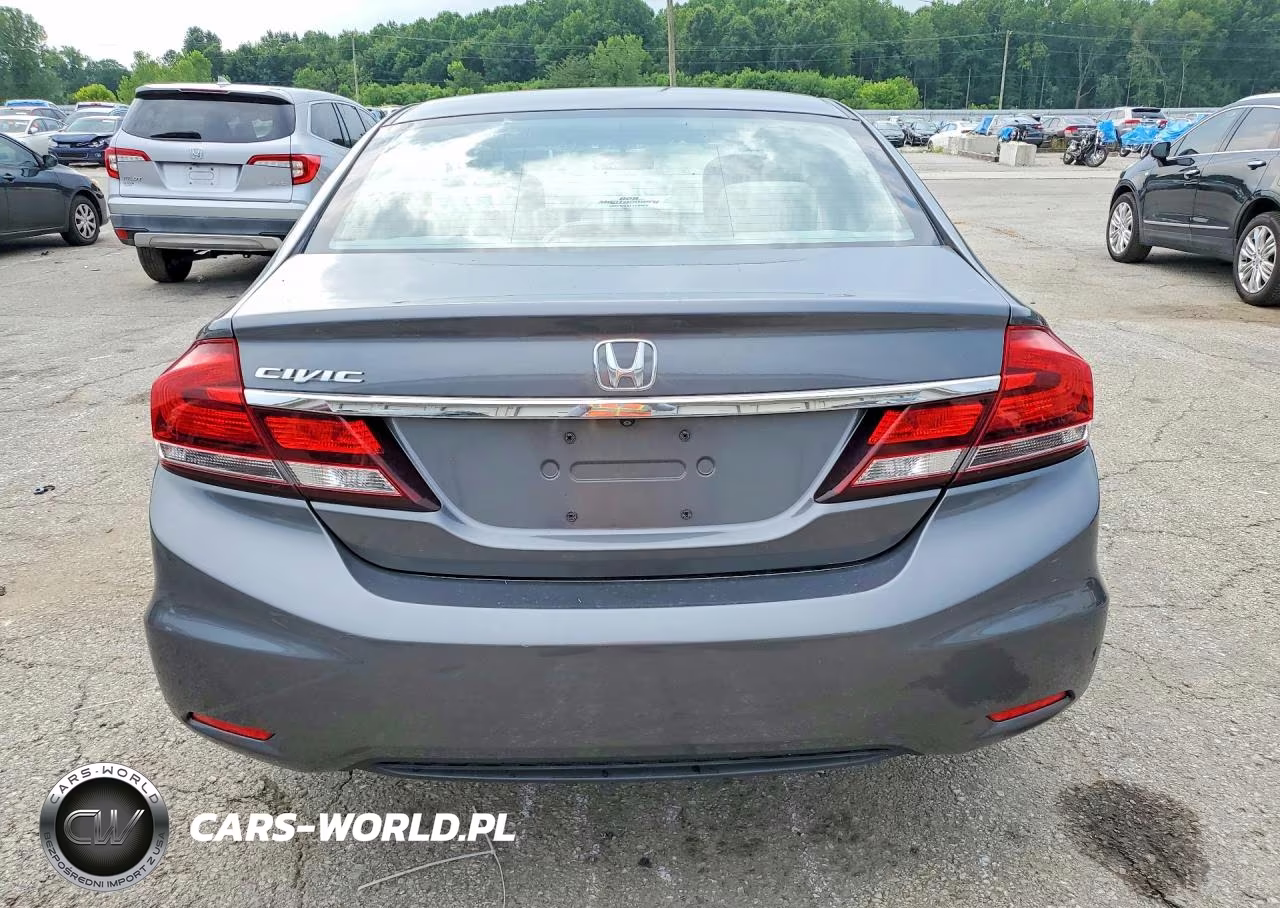 2013 Honda Civic Lx VIN:19XFB2F58DE068241 - 6