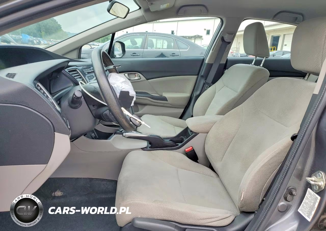 2013 Honda Civic Lx VIN:19XFB2F58DE068241 - 7