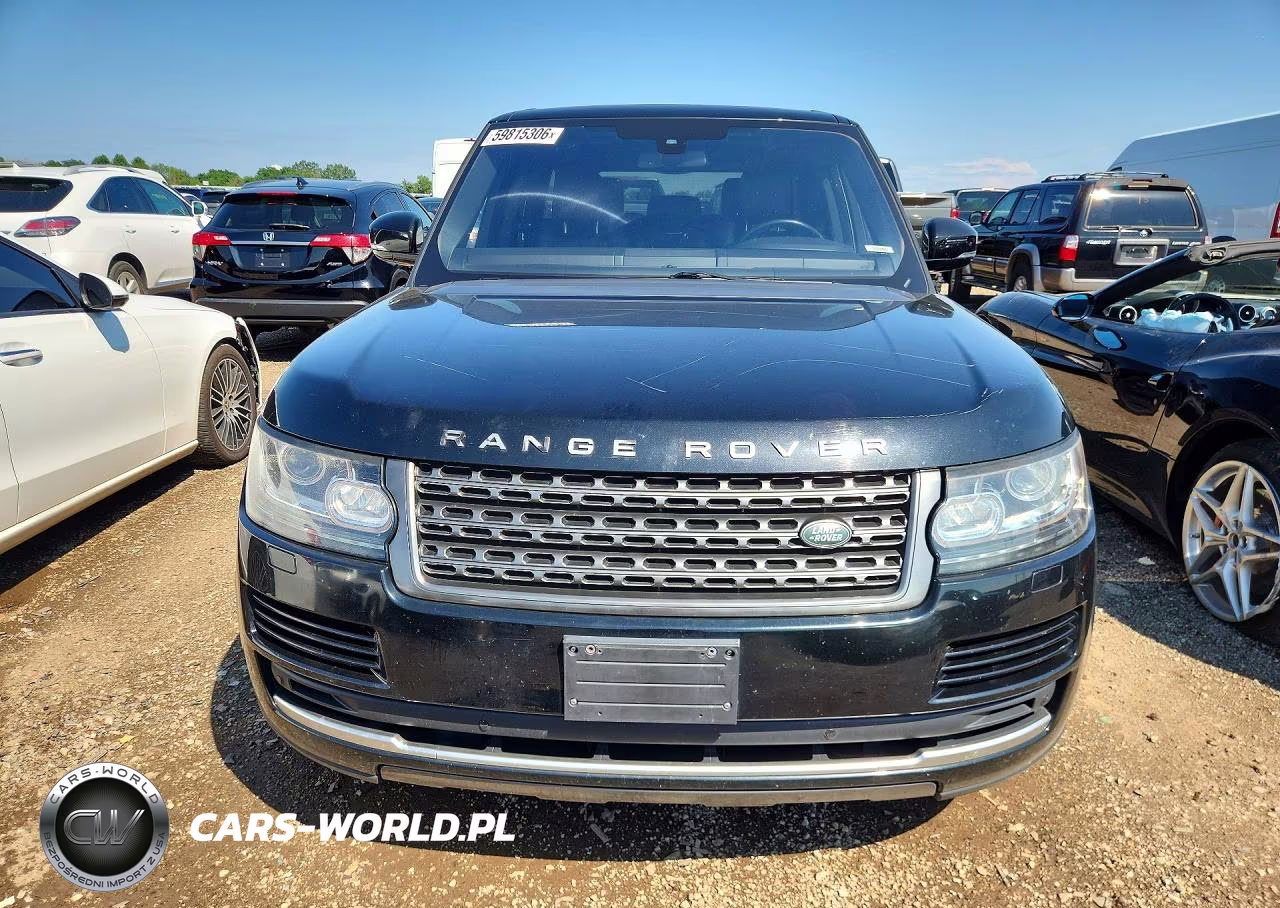 2016 LAND ROVER RANGE ROVE VIN:SALGR2KF9GA265806 - 5